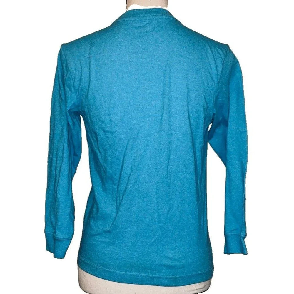 Old Navy Electric Blue Long Sleeve T-shirt Size 8